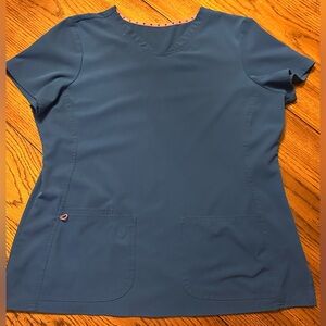 heartsoul Women's V-Neck EUC Scrub Top-XL